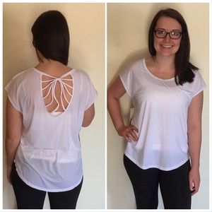 Mono B athleisure top